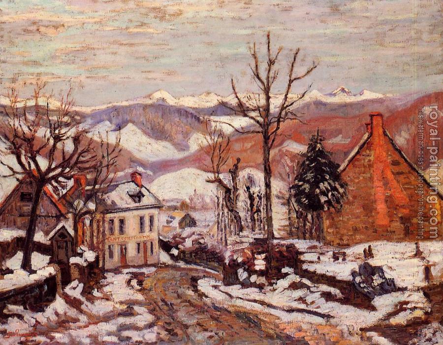 Armand Guillaumin : Winter in Saint Sauves